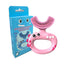 Children's Silicone Toothbrush for Gentle Cleaning