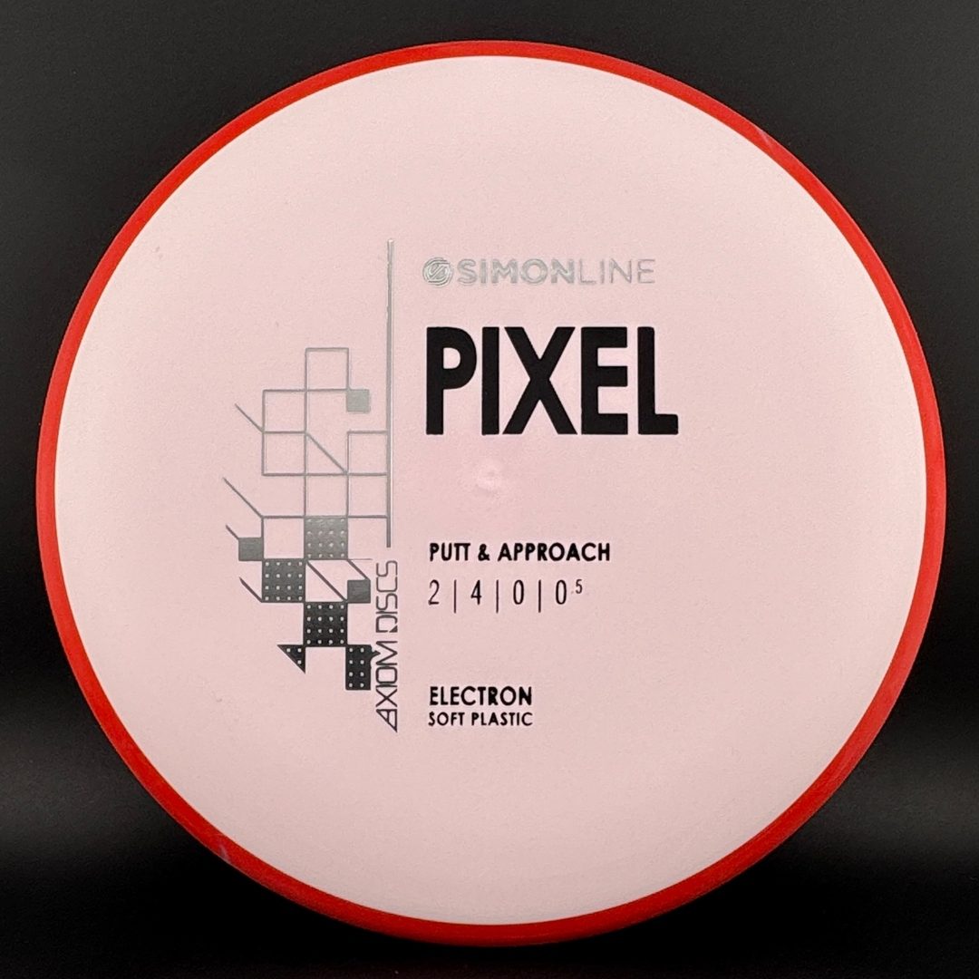 Soft Electron Pixel - Simon Line Disc Golf Putter