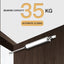 Gas Spring Automatic Door Closer 90 Degrees Within The Positioning Stop Mute Soft Closing Device Adjustable Buffer Force - Korvel