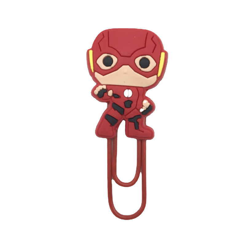 12Pcs Harry Potter Paper Clip Bookmarks Personality PVC Student Office Notes Hand Ledger Decorative Small Pins - Korvel