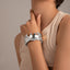 Versatile Irregular Opening Bracelet in Metal Style