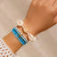 Bohemian vacation style shell rice bead bracelet Bracelet beach starfish bead set for women - Korvel