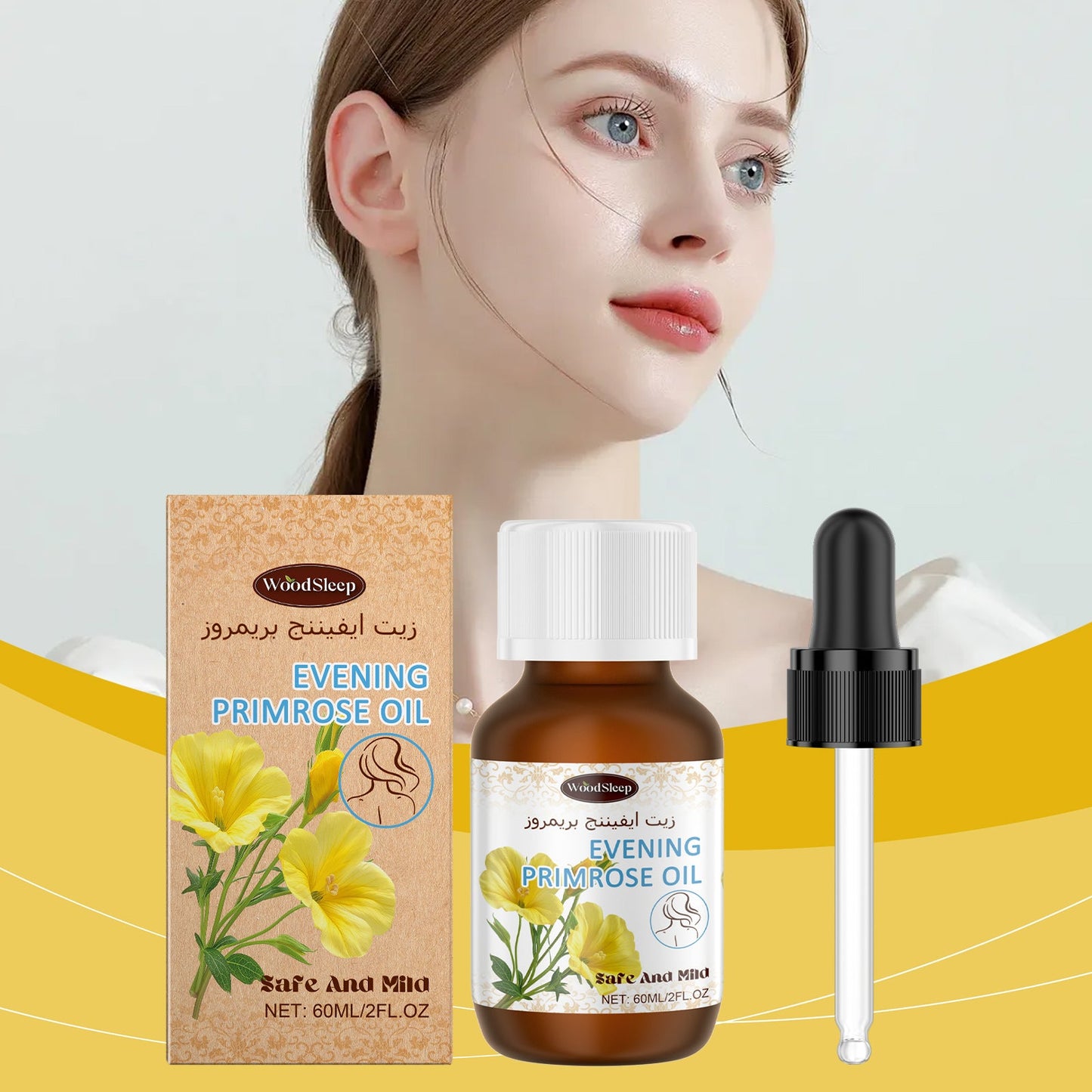 Woodsleep Evening Primrose Care Oil Hair Care Hair Care Oil - Korvel