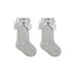 Chaussettes Bows en Coton Peigné Premium pour Filles