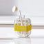 Ice Tray Ice Cube Mold Press Ice Maker With Lid 2-in-1 Ice Cube Bottle Food Grade Ice Making Straw Dual-use Ice Kettle - Korvel