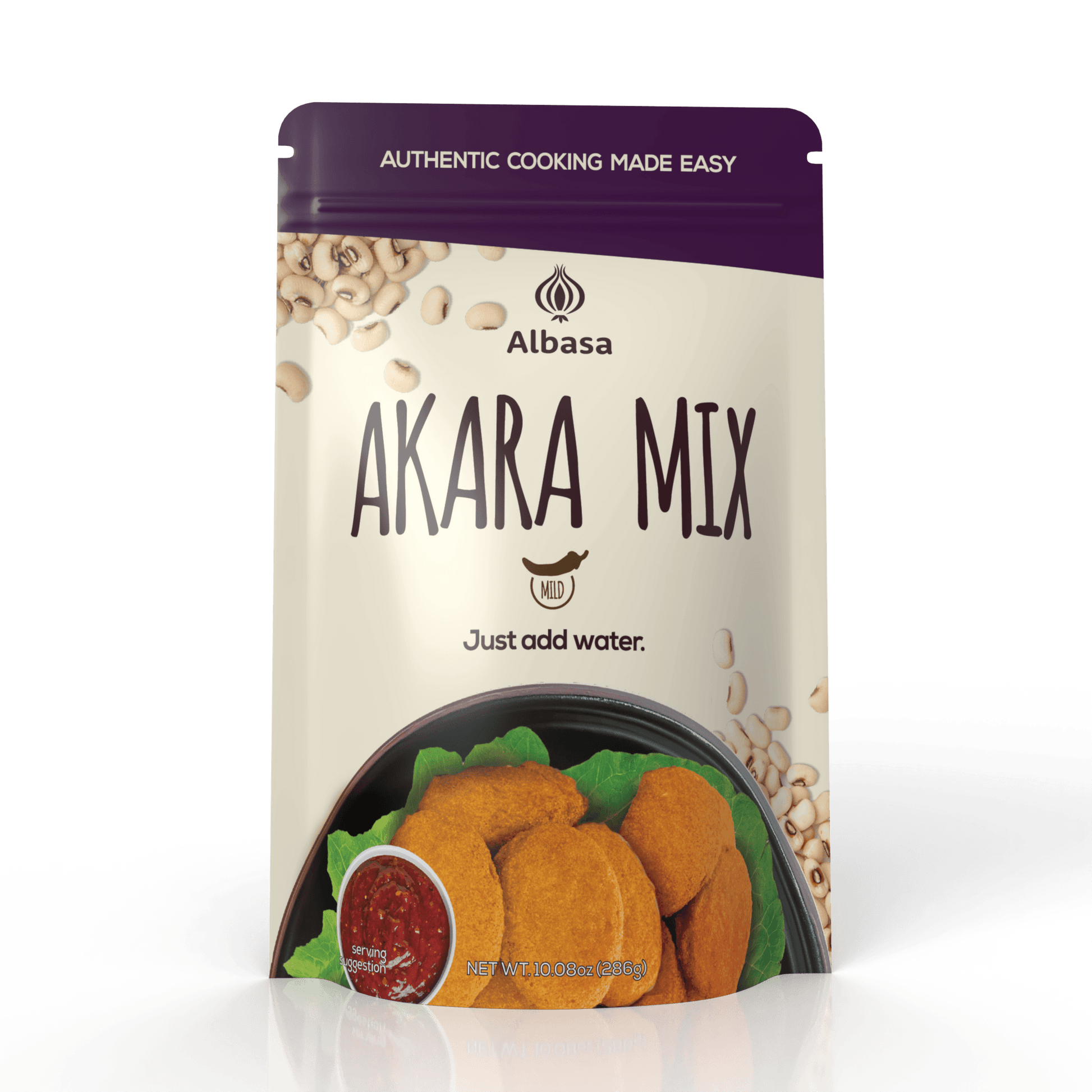 Albasa Akara Mix – Authentic West African Bean Fritter Blend - Korvel