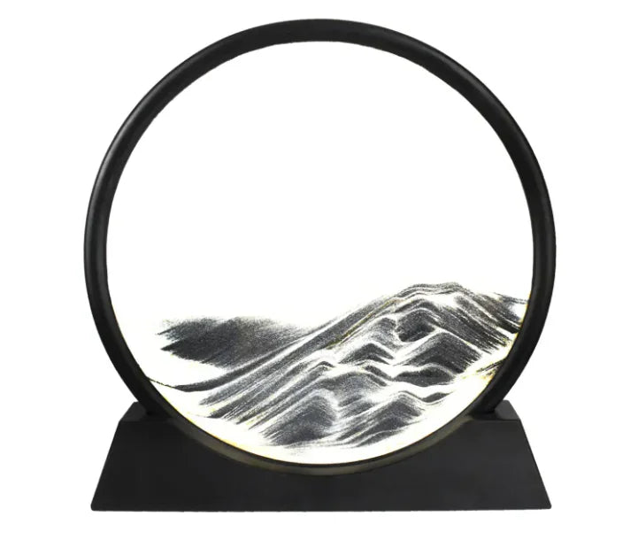 Ornements décoratifs en sable vivant pour la pièce