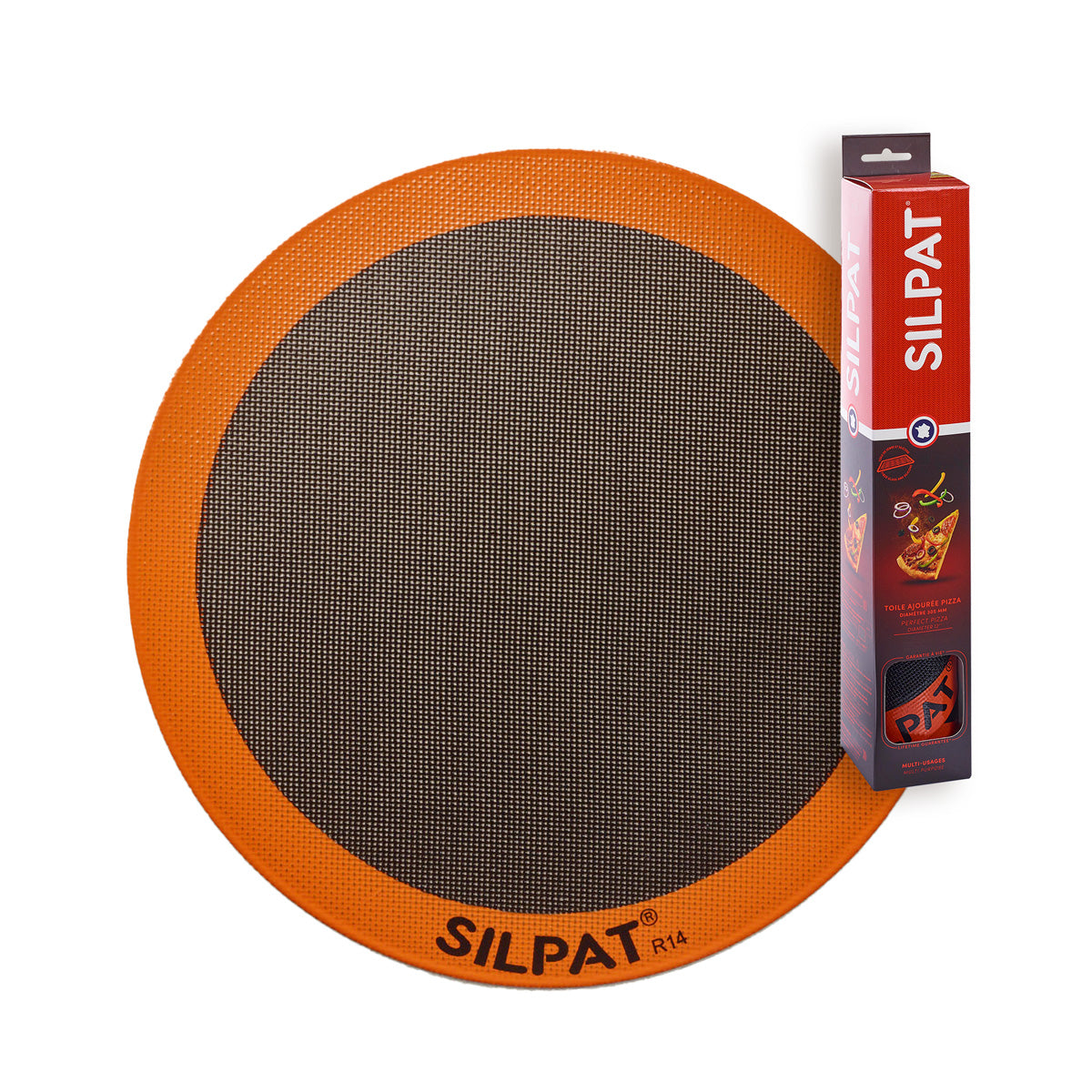 Silpat 12" Round Pizza Mat - Korvel