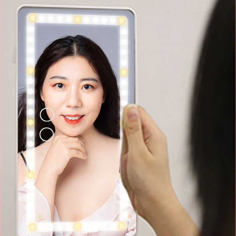 LED Car Sun Visor Mirror with Adjustable Brightness