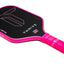 RUSH 13 Pink Singles Paddle - Power Meets Precision with Custom Accessories - Korvel