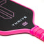 RUSH 13 Pink Singles Paddle - Power Meets Precision with Custom Accessories - Korvel