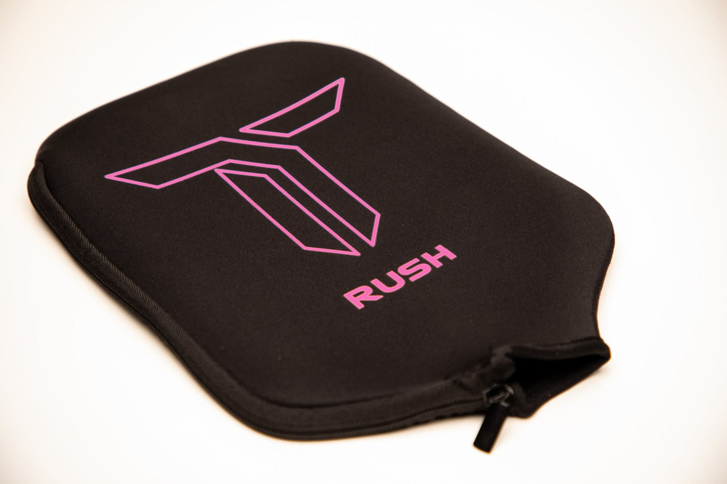 RUSH 13 Pink Singles Paddle - Power Meets Precision with Custom Accessories - Korvel