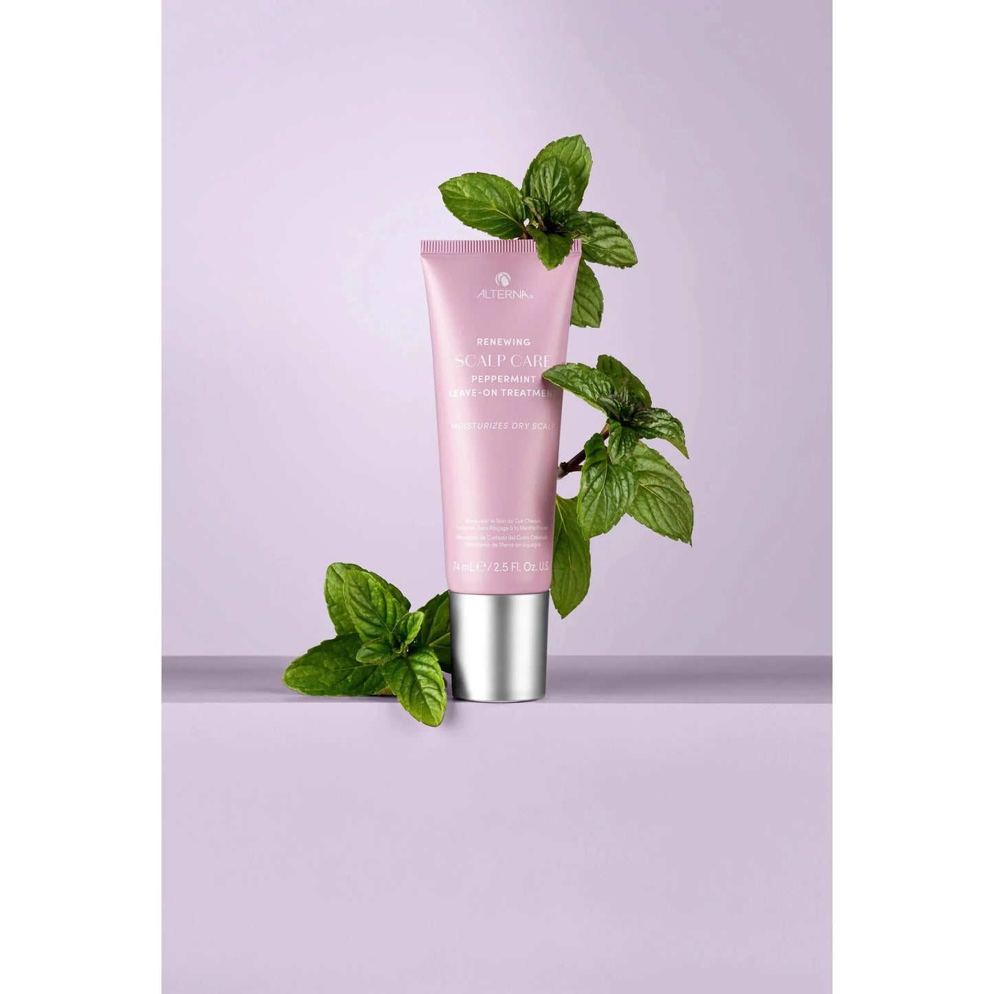 Tratamiento de Peppermint Leave-on para el Cuidado del Cuero Cabelludo Alterna Renewing, 2.5 Oz