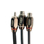 Audio Legion ALY-MFF | 1 ft RCA Splitter Cable - 1 Male to 2 Female - Korvel