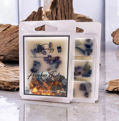 Tranquil Essence Crystal-Infused Coconut-Soy Wax Melts - Korvel