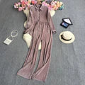Elegant Pleated Set for Women