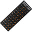 Russian Keyboard Cover Stickers For Mac Book Laptop PC Keyboard Computer Standard Letter Layout Keyboard Covers - Korvel