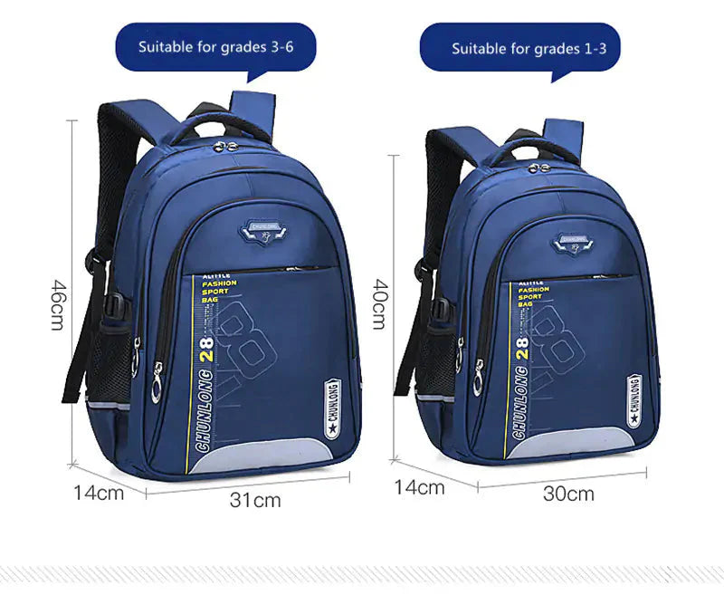 Kids Waterproof Backpack - Stylish & Functional