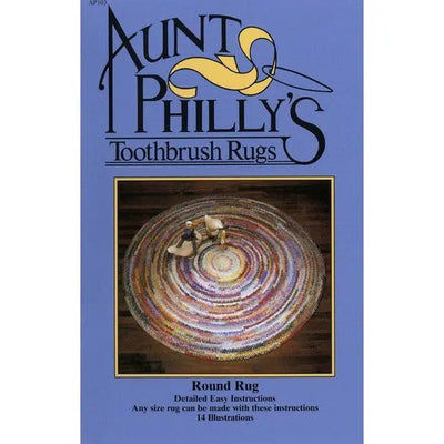 Modèle de Tapis Rond à Brosse d'Aunt Philly