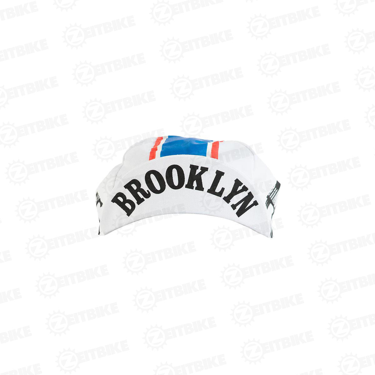 ZEITBIKE - Vintage Cycling Cap - Brooklyn - White - Korvel