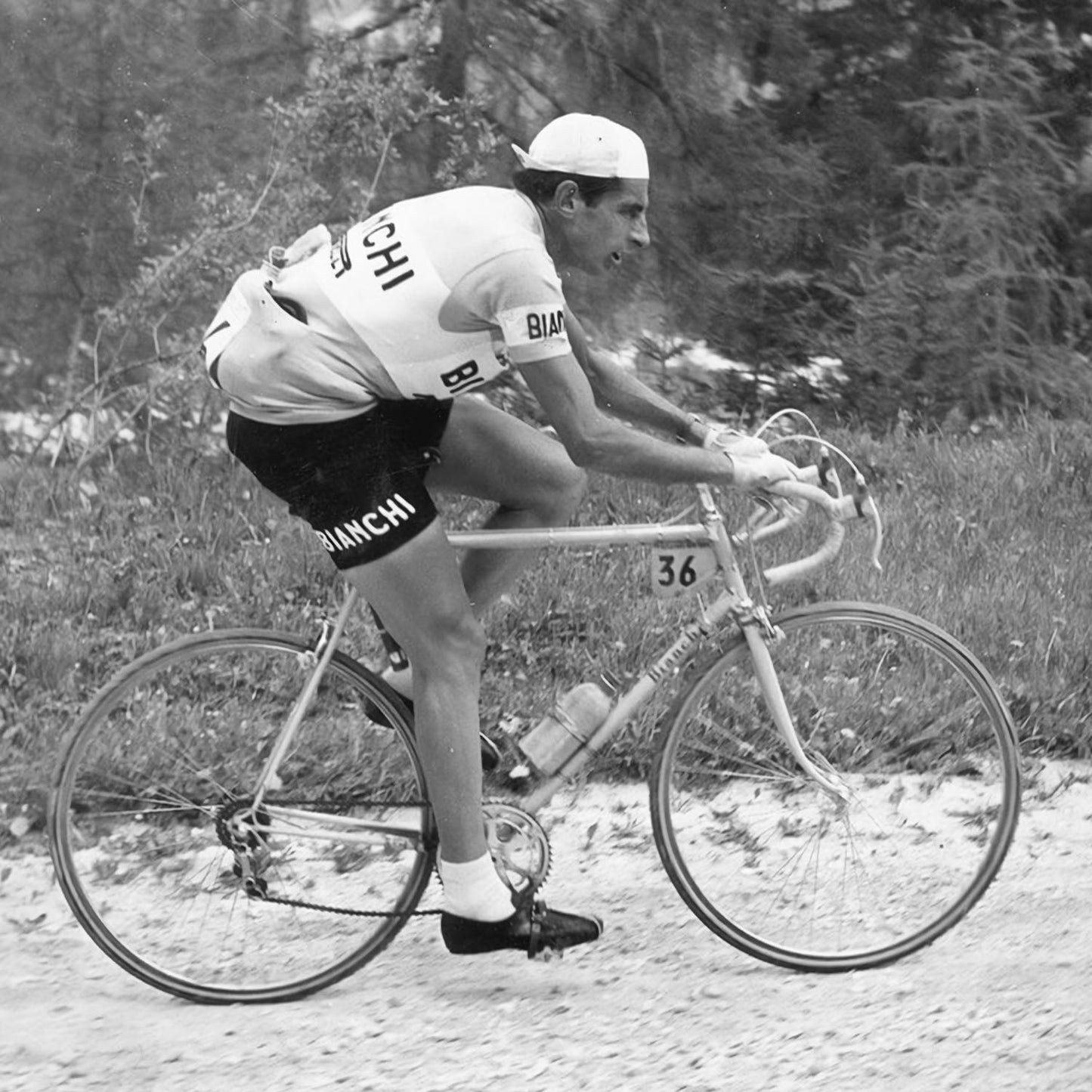 ZEITBIKE Vintage Cycling Cap - F. Coppi Bianchi