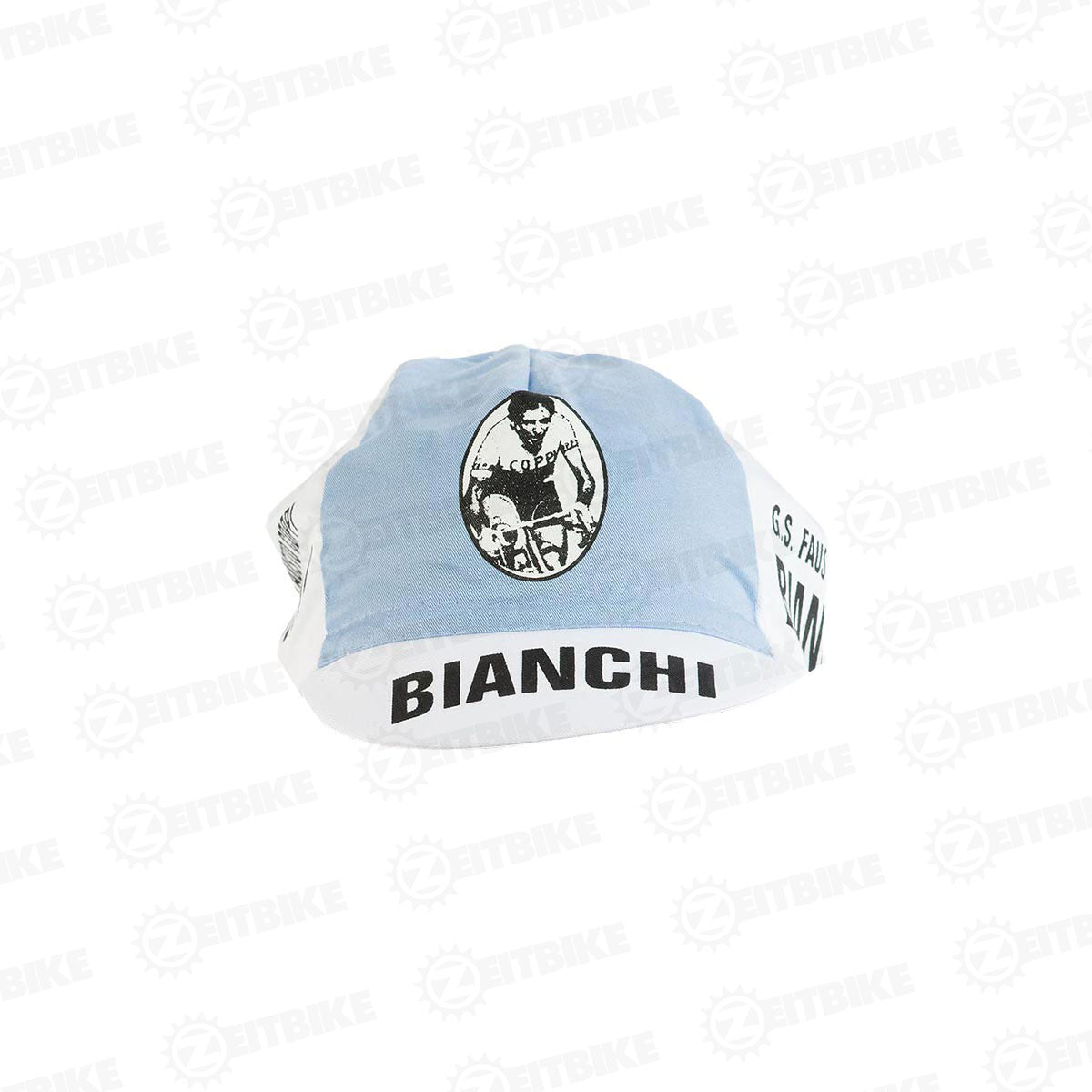 ZEITBIKE Vintage Cycling Cap - F. Coppi Bianchi