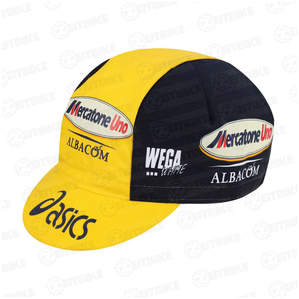 ZEITBIKE Vintage Cycling Cap - Mercatone Uno-Asics