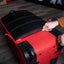Red Leather Carry-On Roller Bag (Only 150 Made) - Korvel