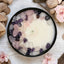 Aquarius Crystal Candle with Amethyst & Rose | 9oz Coconut-Soy Wax - Korvel