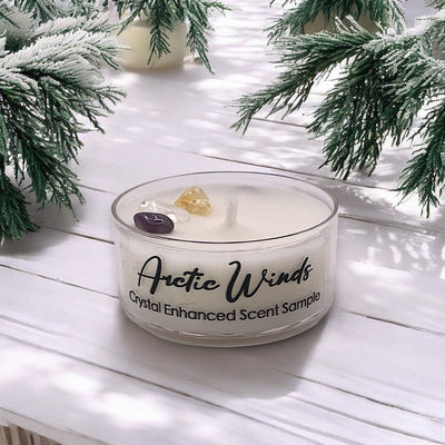 Arctic Breeze Coconut-Soy Wax Tea Light Candle - 1oz