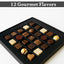 Caja de Regalo de Trufas de Chocolate Belga Andy Anand – Selección Gourmet (25 Pcs)