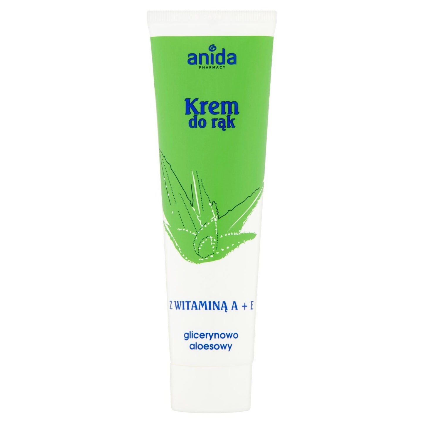 Crema de Manos Glicerina-Aloe de Anida Pharmacy con Vitaminas A+E 100ml