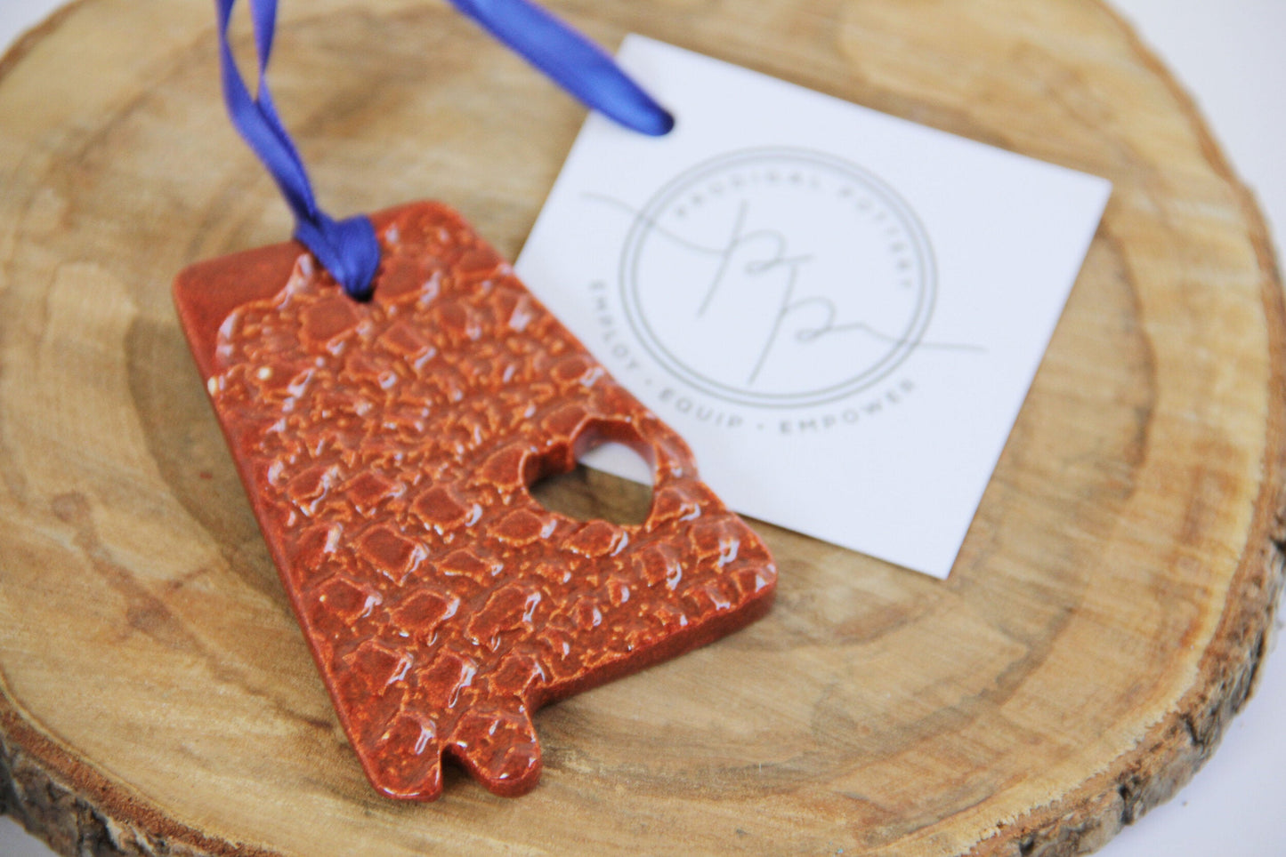 Auburn Spirit Alabama Heart Ornament - Korvel