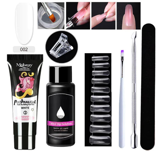 Premium Poly Nail Gel Set for Stunning Nail Art