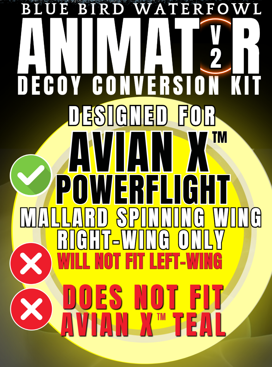 Avian X Animator V2 Right-Side Motion Decoy Kit - Korvel