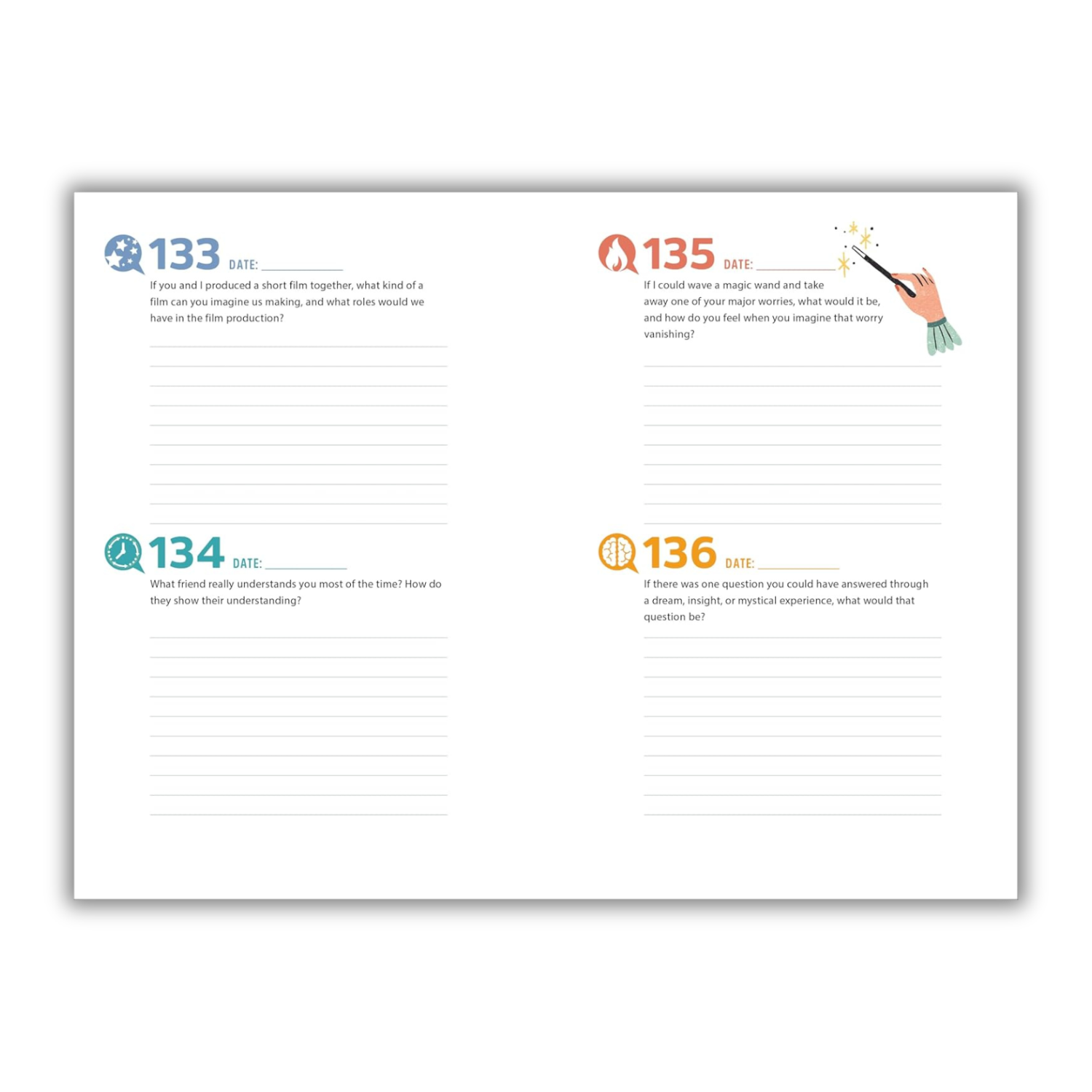 Ignite Your Connection: A Year of Us Couples Journal - Daily Questions for Meaningful Conversations - Korvel