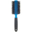 Azzurro Wood Barrel Round Boar Bristle Hair Brush