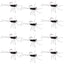 Premium Tungsten Bead Barbless Pat's Barred Rubber Legs Nymphs - 12 Pack Size 6 - Korvel