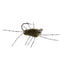 Premium Tungsten Bead Barbless Pat's Barred Rubber Legs Euro Nymphs - 12 Pack Size 6 - Korvel