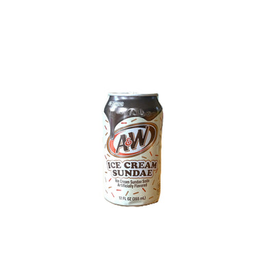 A&W Soda Sundae Glace – Saveur Vanille & Chocolat