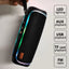 Premium Waterproof Portable Bluetooth Speaker with Stereo Sound