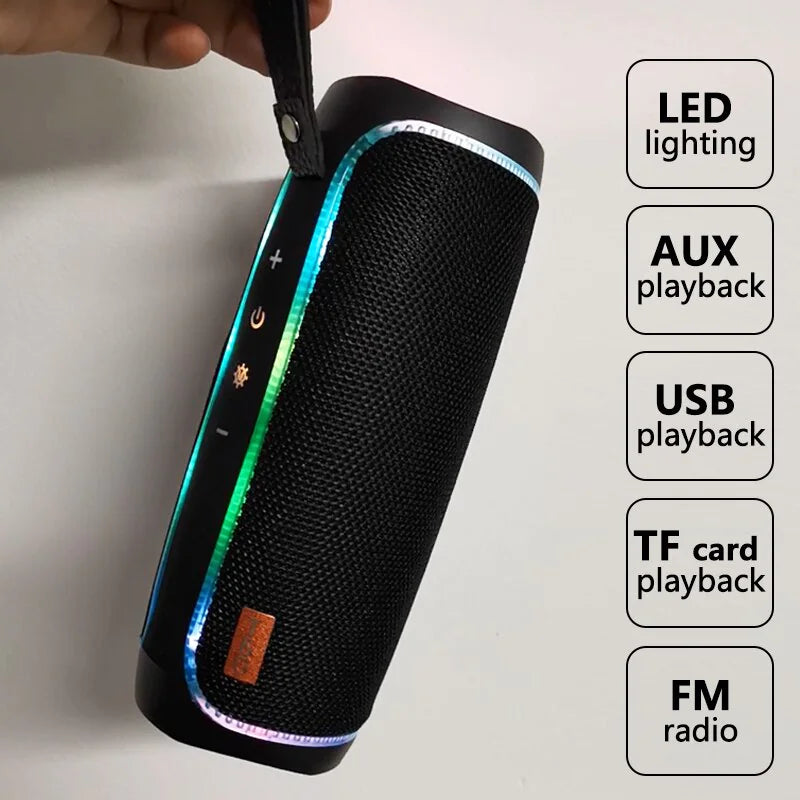 Premium Waterproof Portable Bluetooth Speaker with Stereo Sound