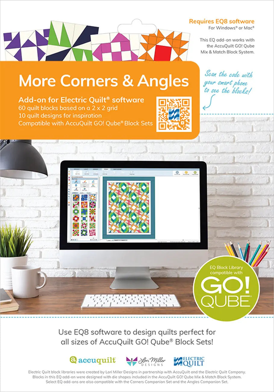 AccuQuilt Plus de Coins et Angles pour EQ8