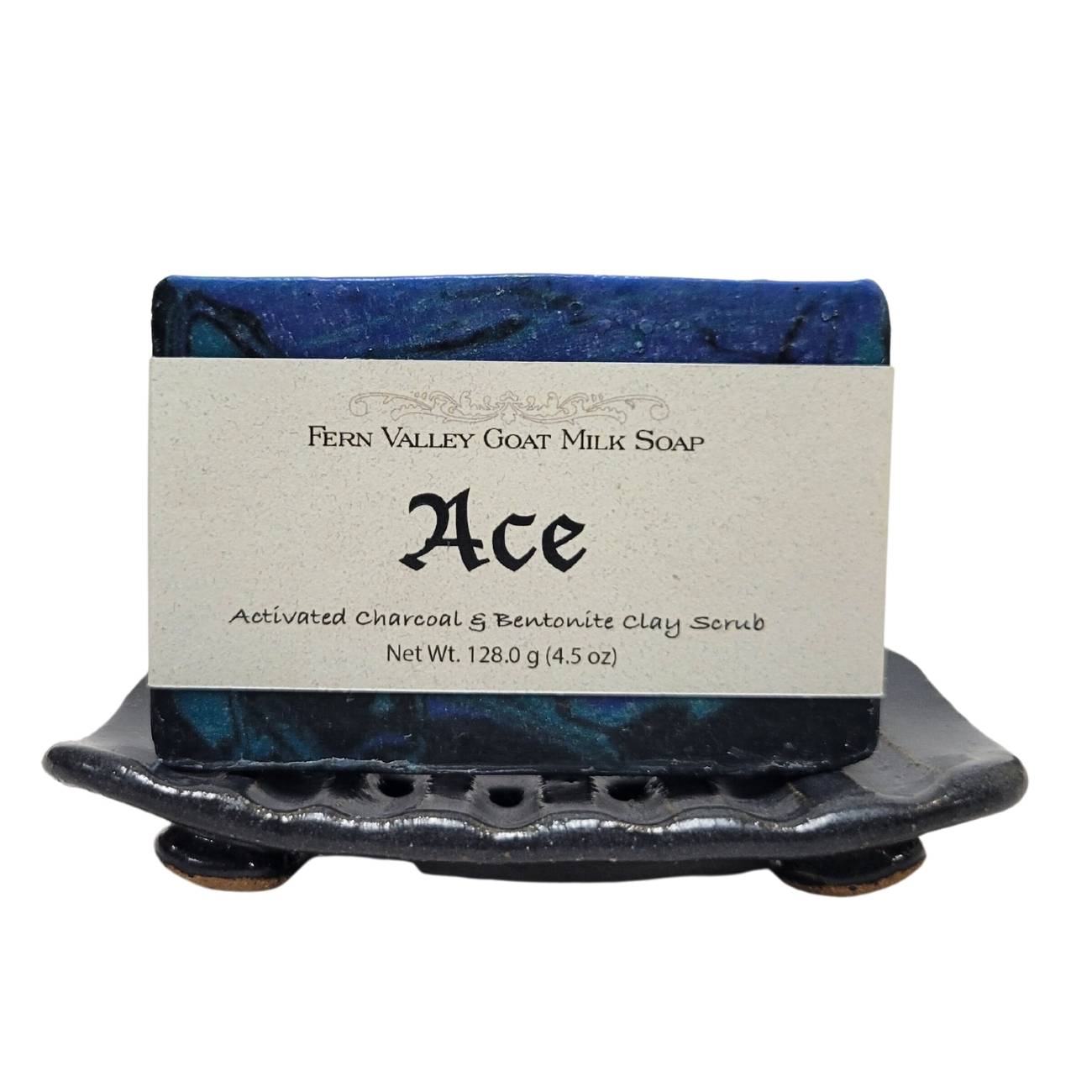Savon Exfoliant Naturel au Lait de Chèvre pour Hommes - Ace