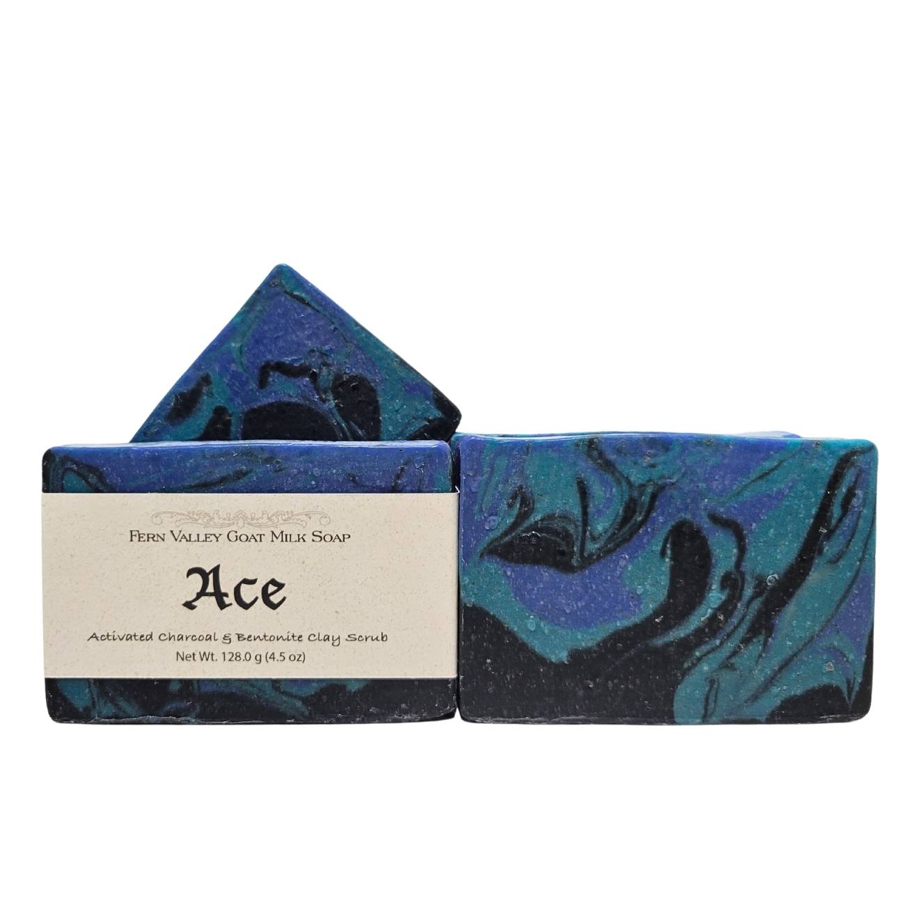 Savon Exfoliant Naturel au Lait de Chèvre pour Hommes - Ace