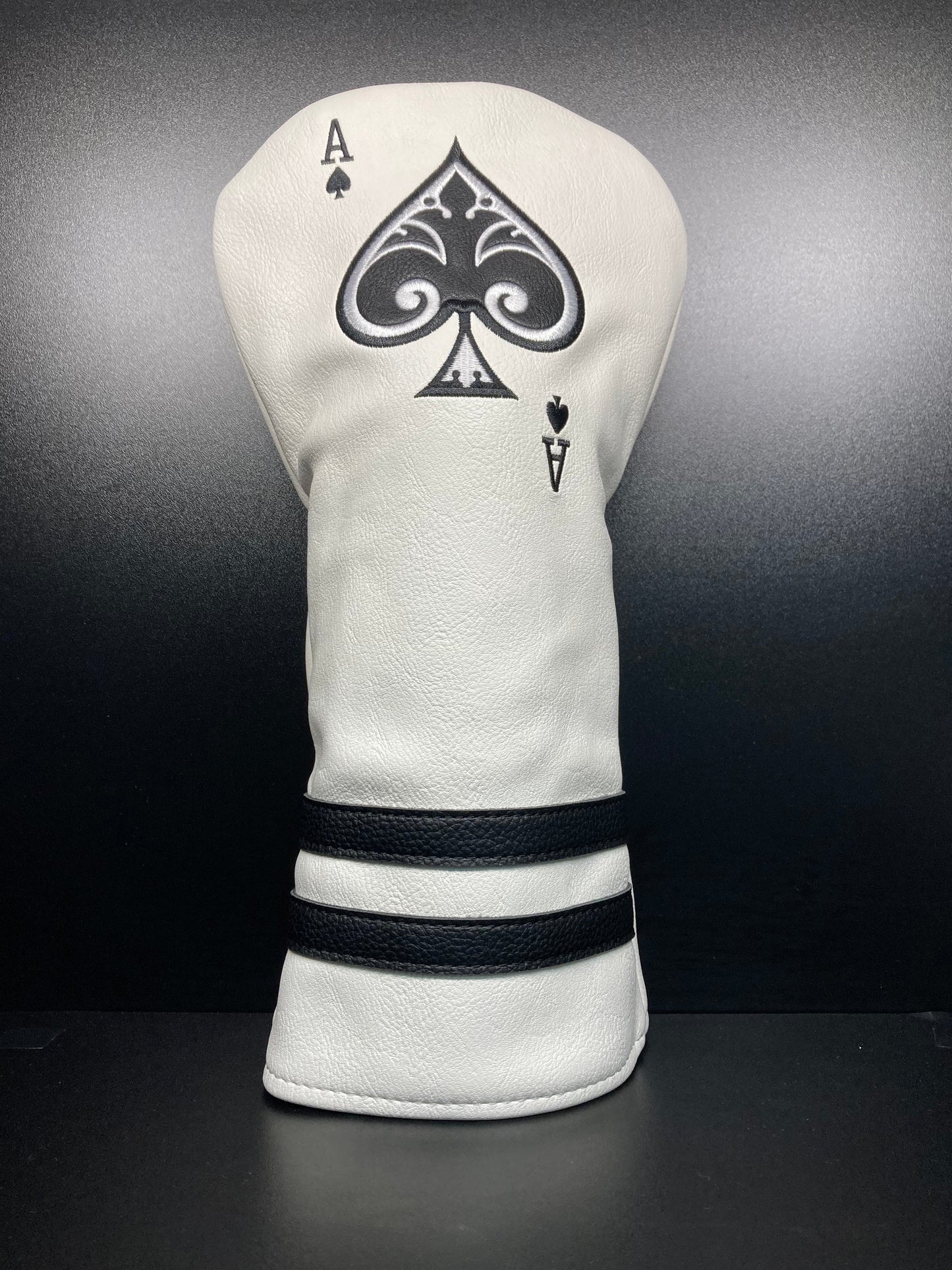 Stylish Ace of Spades Golf Club Headcovers