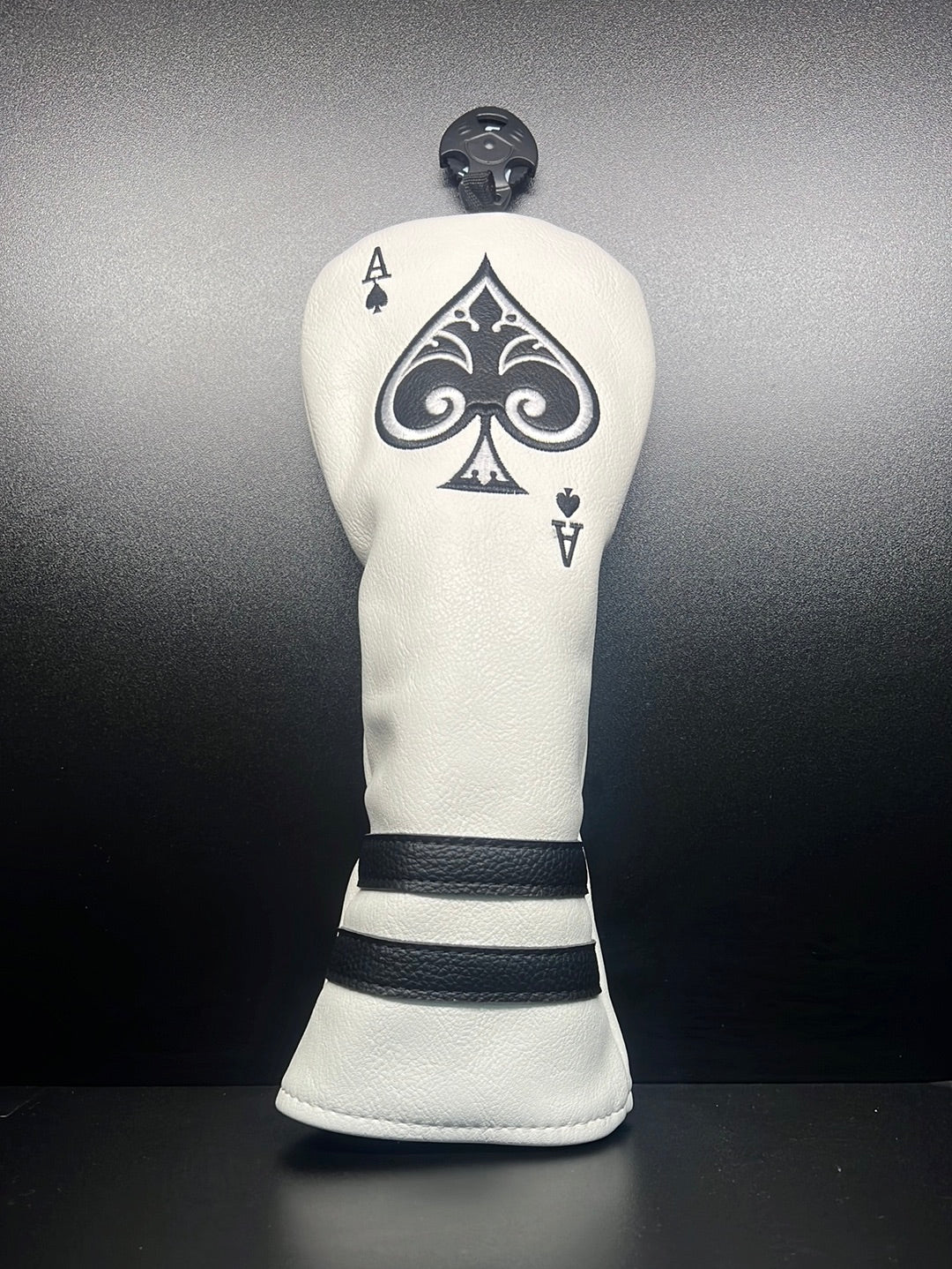 Stylish Ace of Spades Golf Club Headcovers