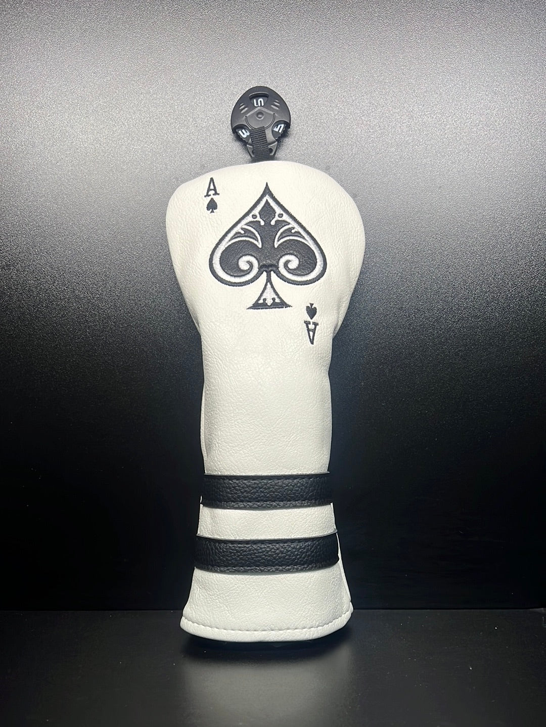 Stylish Ace of Spades Golf Club Headcovers