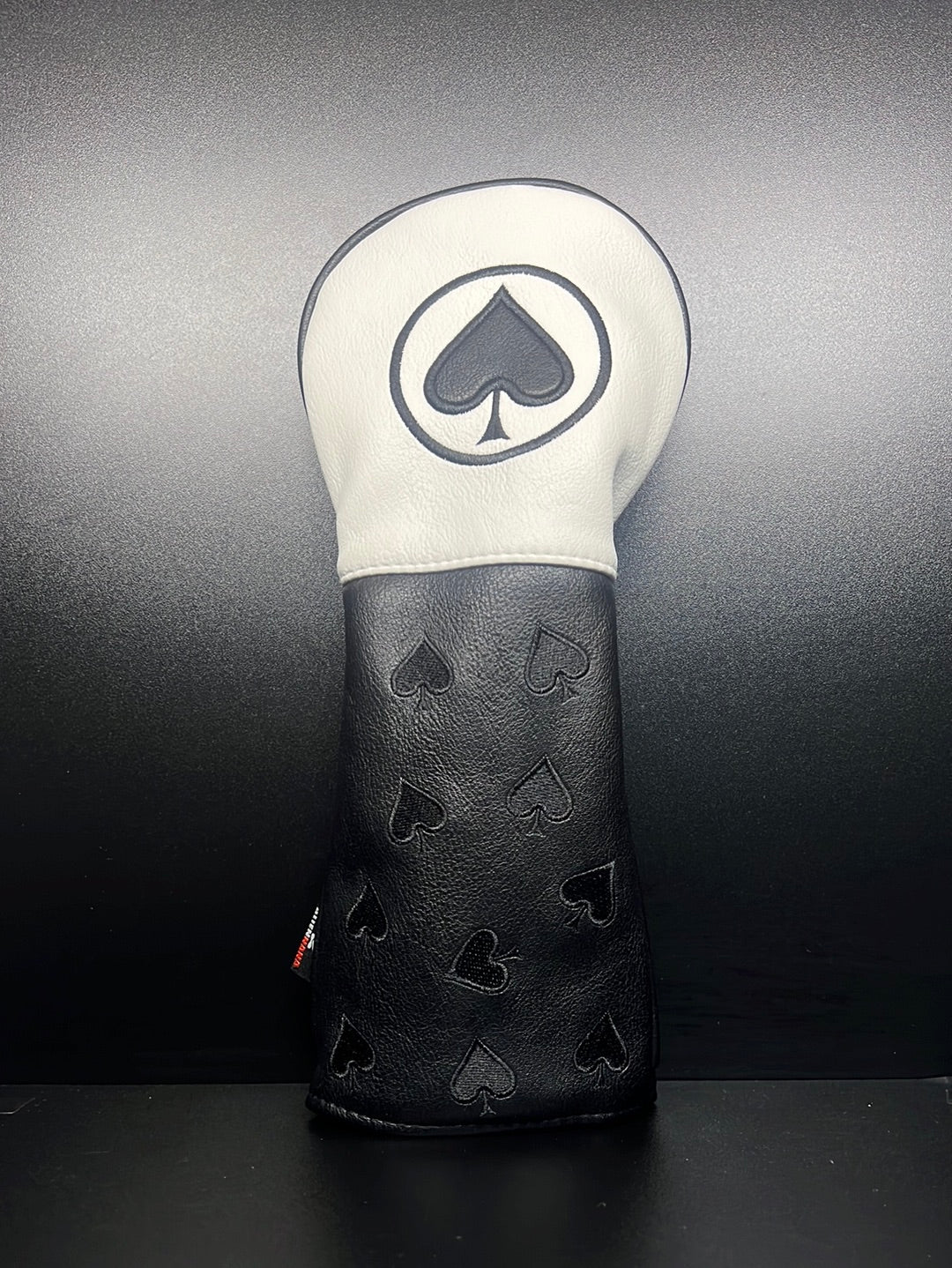 Stylish Ace of Spades Golf Club Headcovers
