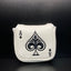 Stylish Ace of Spades Golf Club Headcovers
